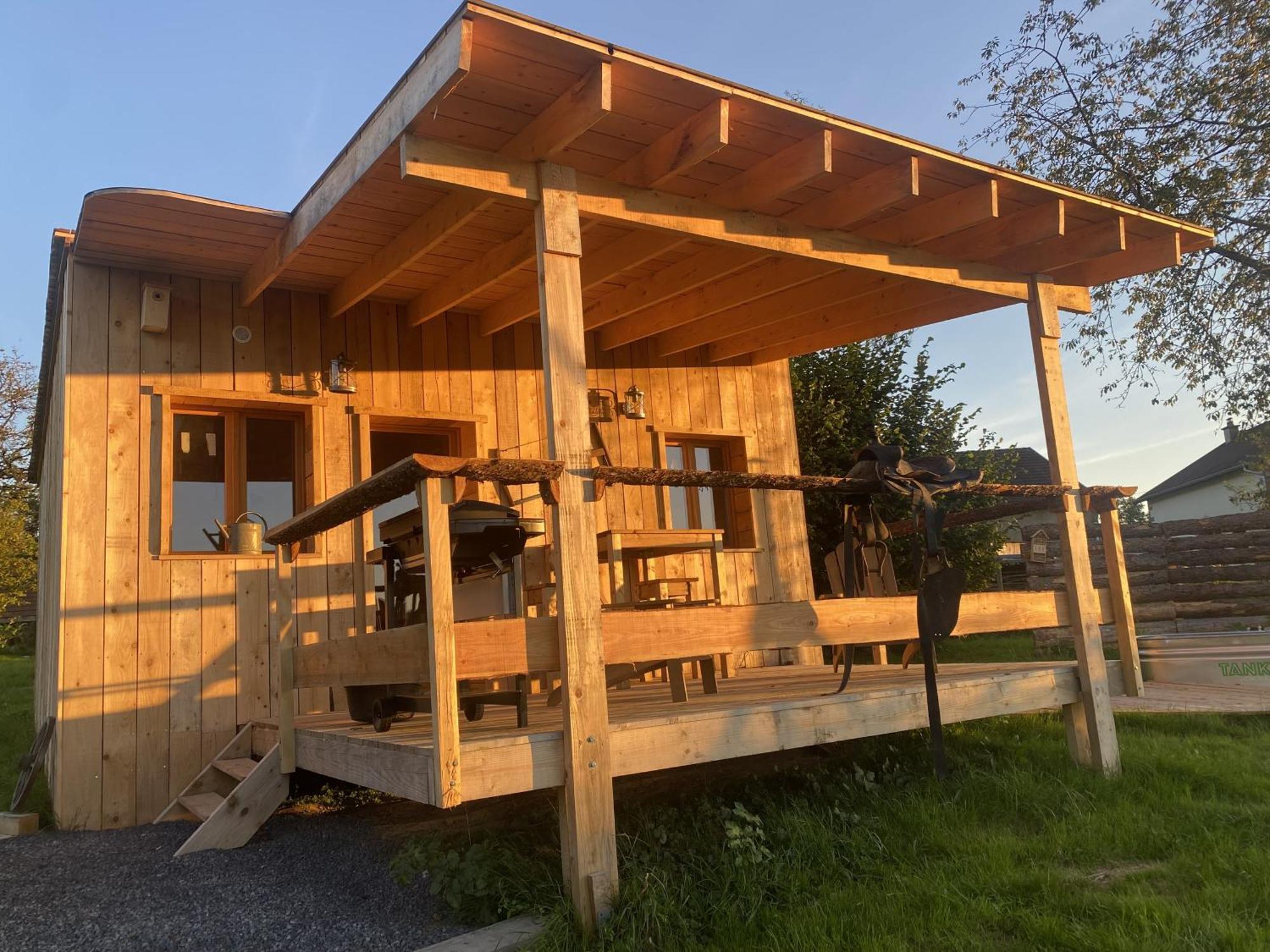 Maison Western Le Val d'Ajol Bagian luar foto