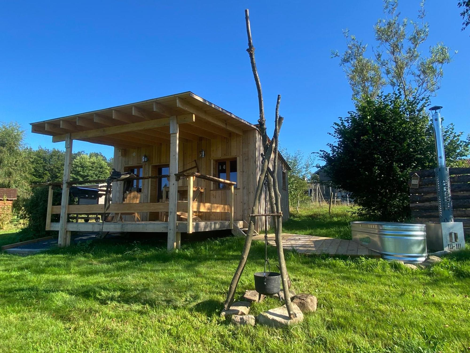 Maison Western Le Val d'Ajol Bagian luar foto